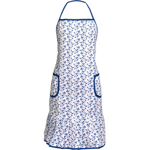 Blue Rose Apron