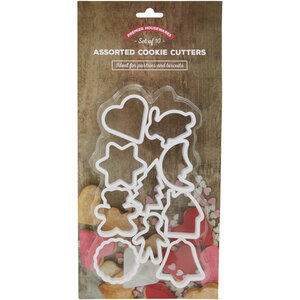Sucre White 10 Piece Cookie Cutter Set