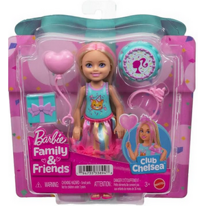 Barbie Chelsea Birthday Doll With Accessories