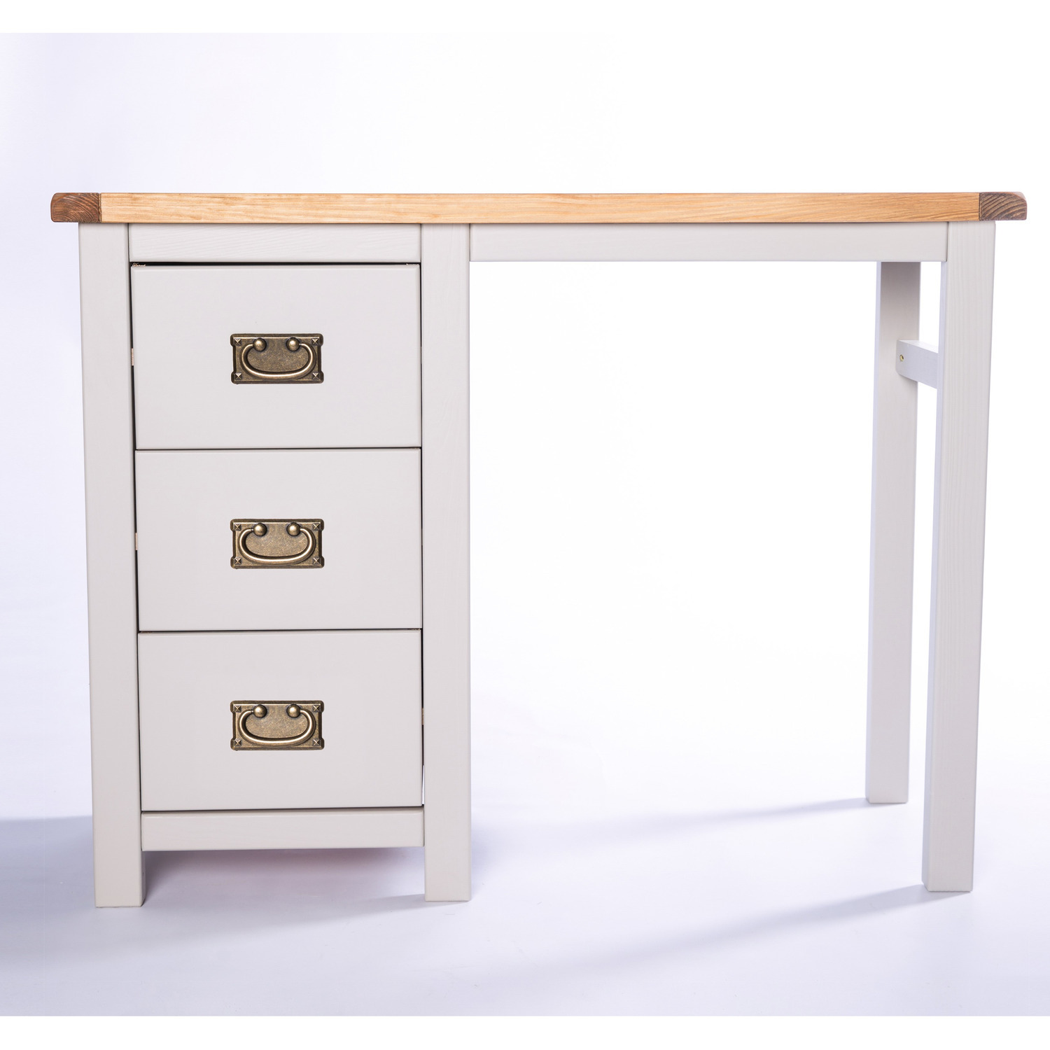 Cabinet Bits Argenta 3 Drawer Dressing Table - Grey