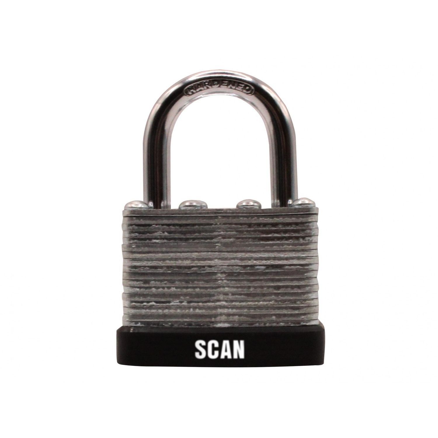 Scan Laminated Steel Padlock - Multi Colour