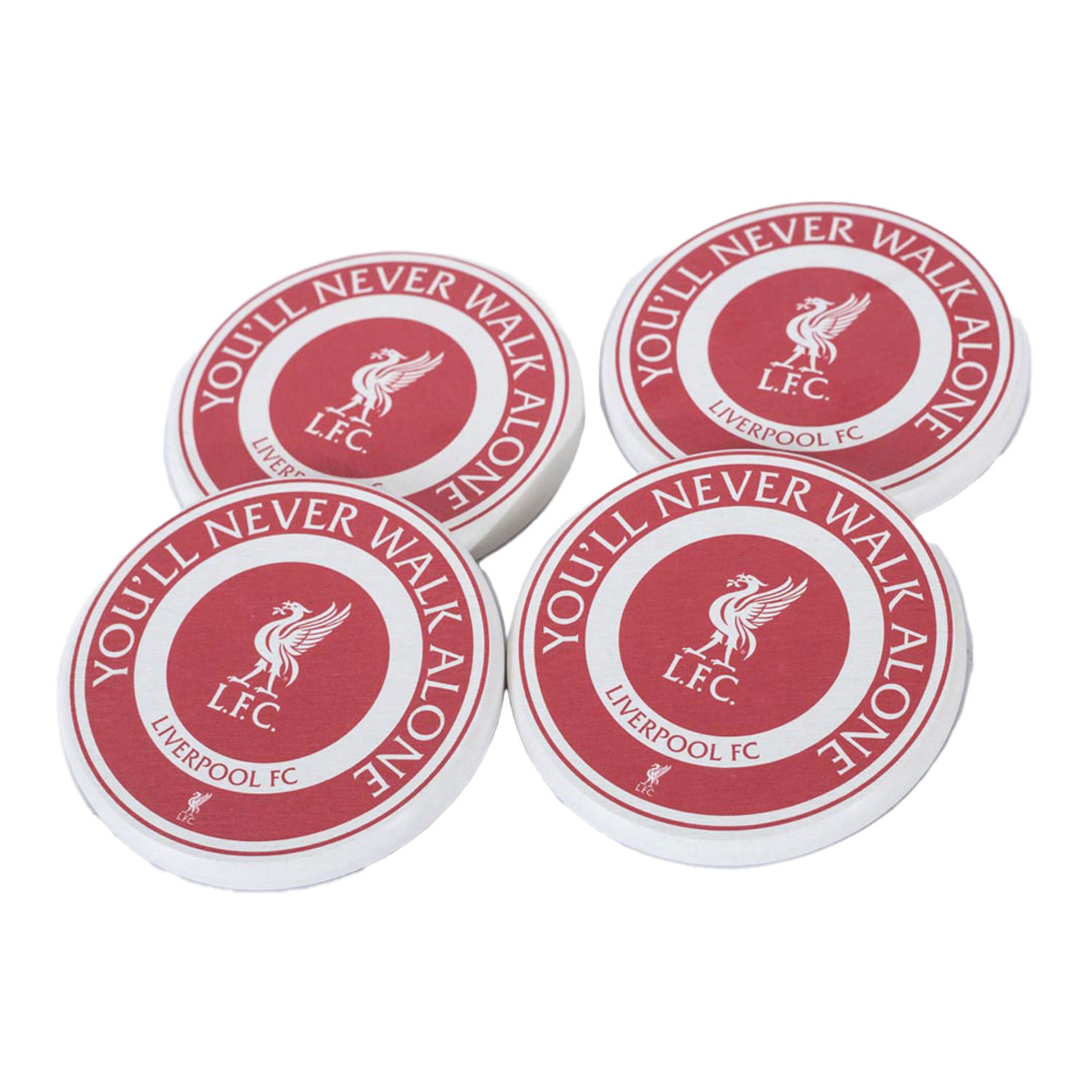 Image of Liverpool FC Ceramic Coaster Set (Pack&hellip;