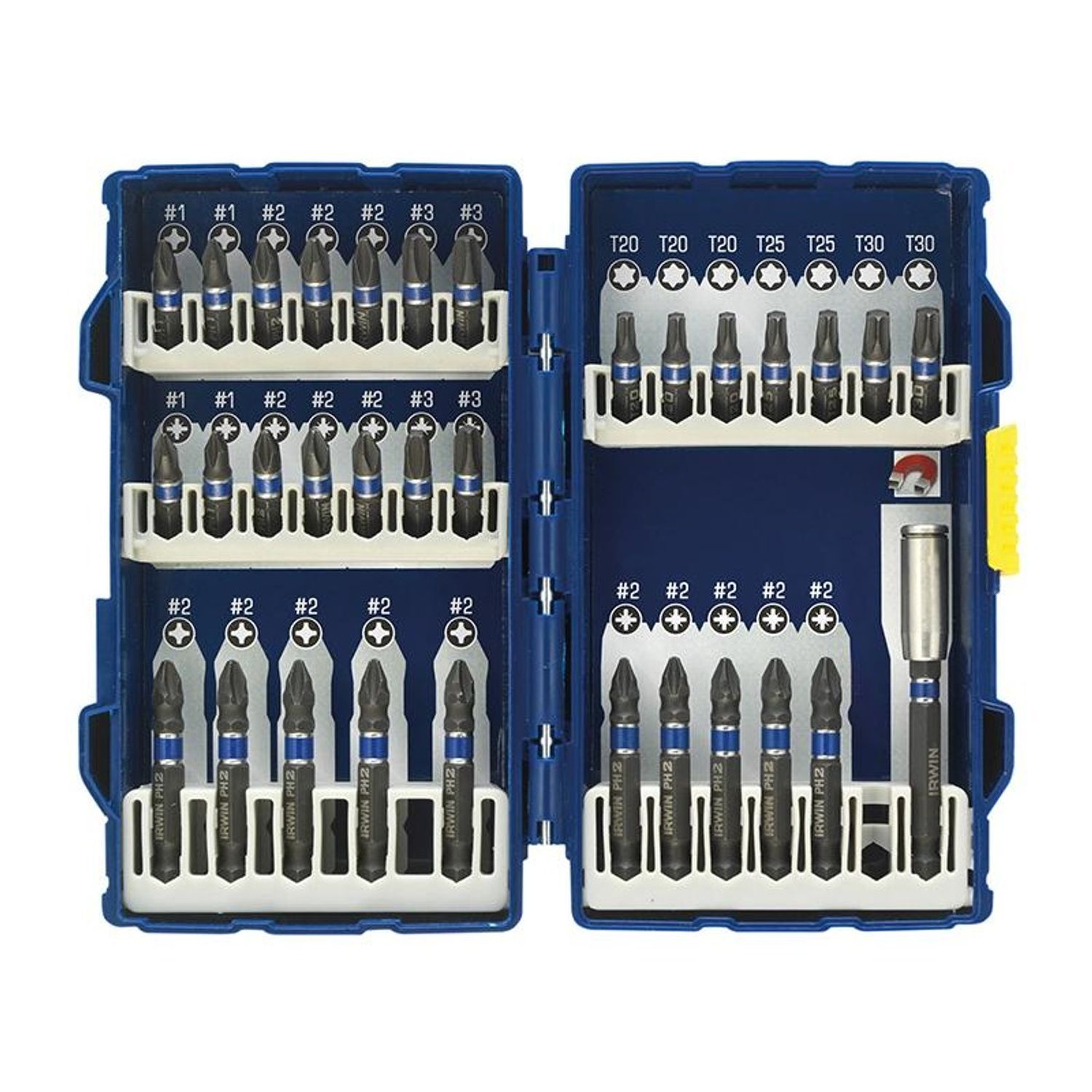 Irwin Impact Screwdriver Bit Set, 32 Piece - Multi Colour