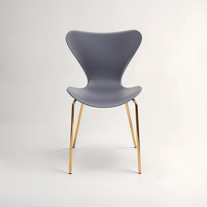 Laila Dining Chair With Grey Seat