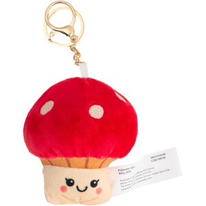 Plush Mushroom Keyring