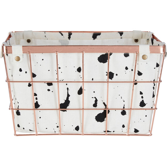 Harga Rose Gold Iron Wireframe Basket
