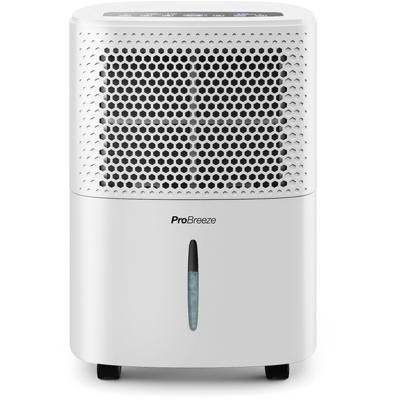 Pro Breeze 12L Low Energy Dehumidifier with Built-in Humidistat