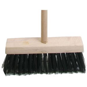 Faithfull Broom Pvc 325mm (13in) Head Complete With Handle