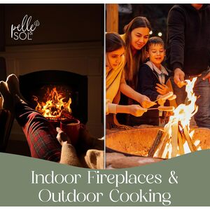 Pelle & Sol Kindling Wood 2.4KG Kiln Dried for Log Burners