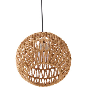 E27 Vintage Woven Hemp Rope Pendant Light