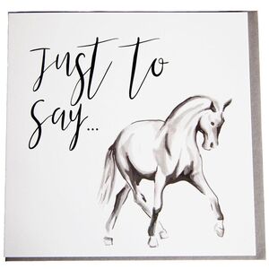 Gubblecote Just To Say Greetings Card