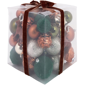 Pack of 50 Amber Charm Baubles
