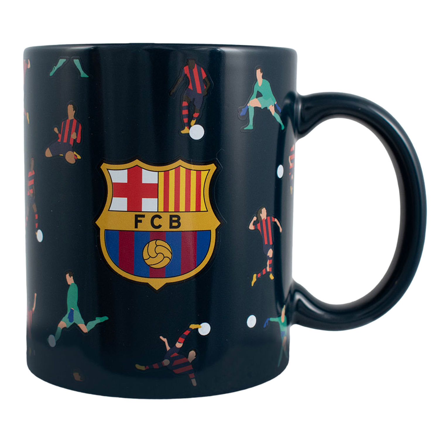 Fc Barcelona Player 315Ml Mug - Black