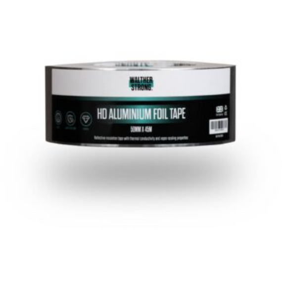 WALTHER STRONG HD Aluminium Foil Tape 50mm x 45m