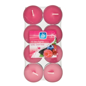 Pack of 16 Wild Berries Tea Lights