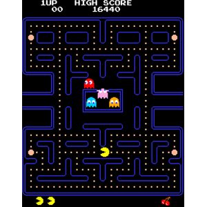 PAC-MAN Plug & Play TV Arcade Console with Wireless Controller