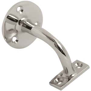 Fort Fasteners Handrail Bracket Heavy Duty 2.5 Inch Chrome Pack of 1