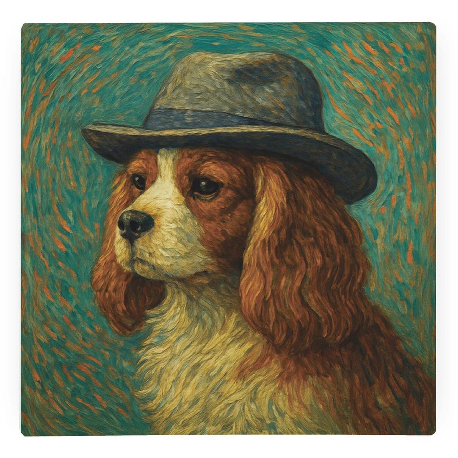 Image of Van Gogh Cavalier King Charles Glass&hellip;