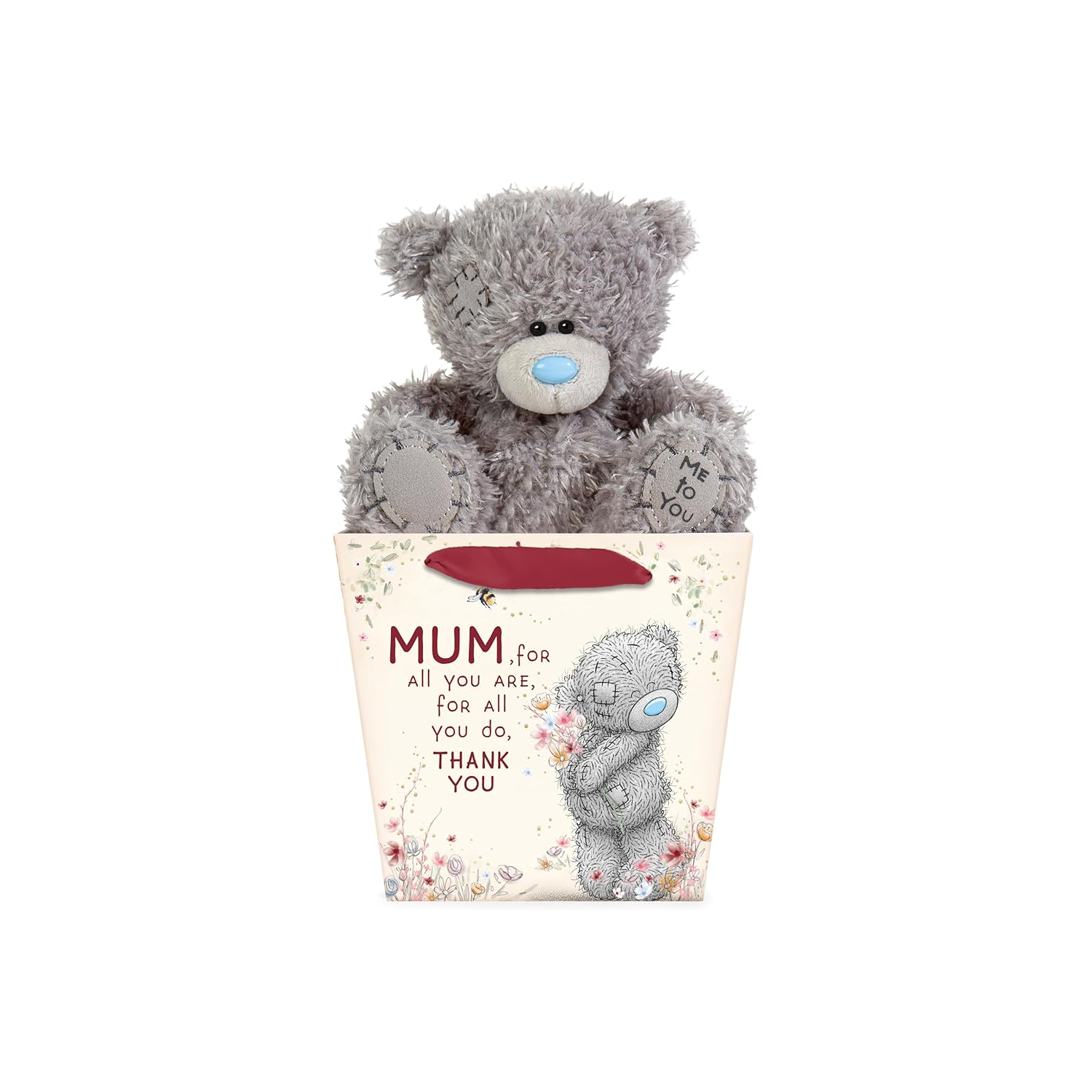 Me to You 5"" Plush Bear in Gift Bag Mum for all you are and all you do - Image 3