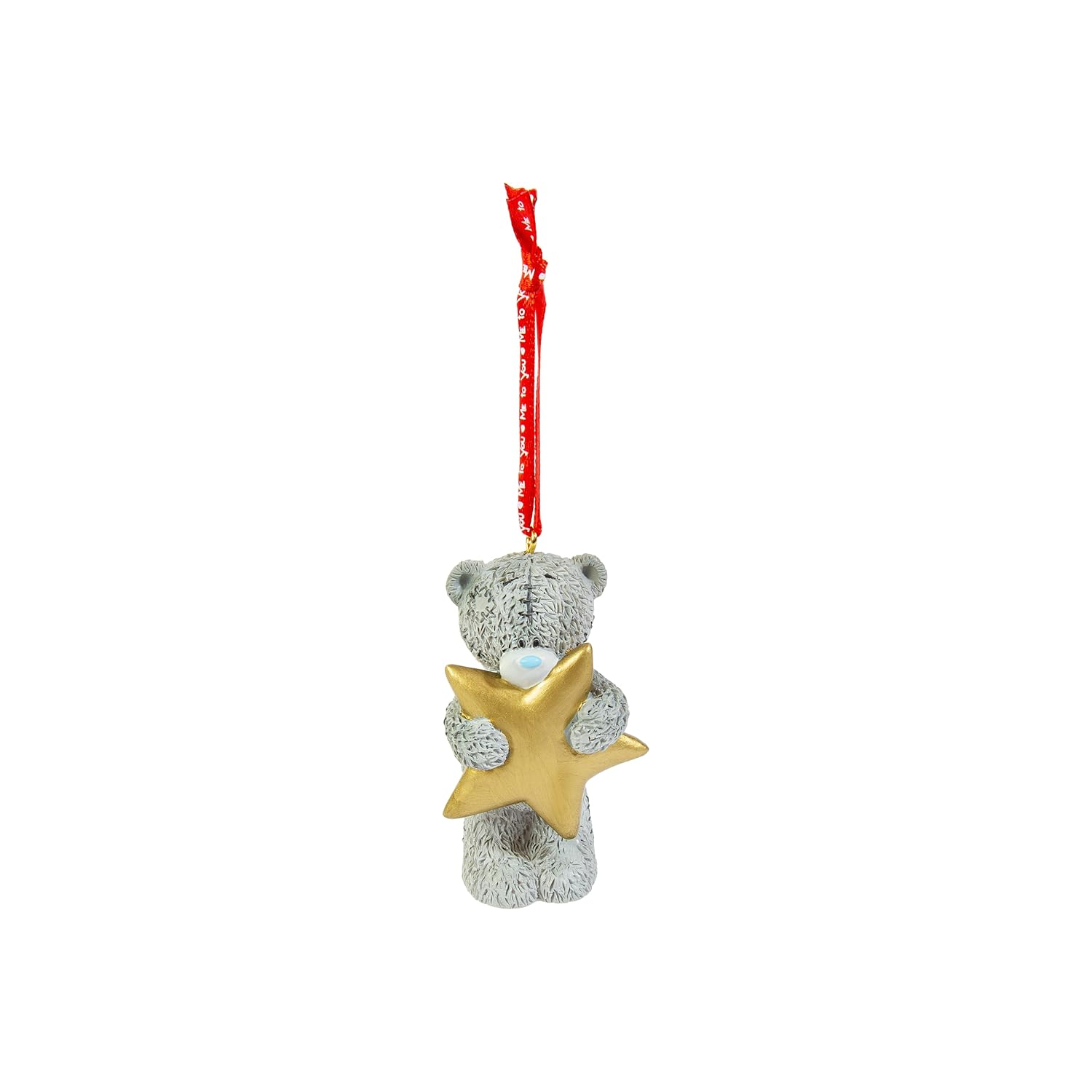 Me to You Tree Decoration With Satin Ribbon, Tatty Teddy With Christmas Star - Official Collection - Image 3