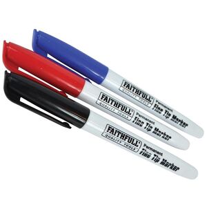 Faithfull Fibre Tip Marker Pen A