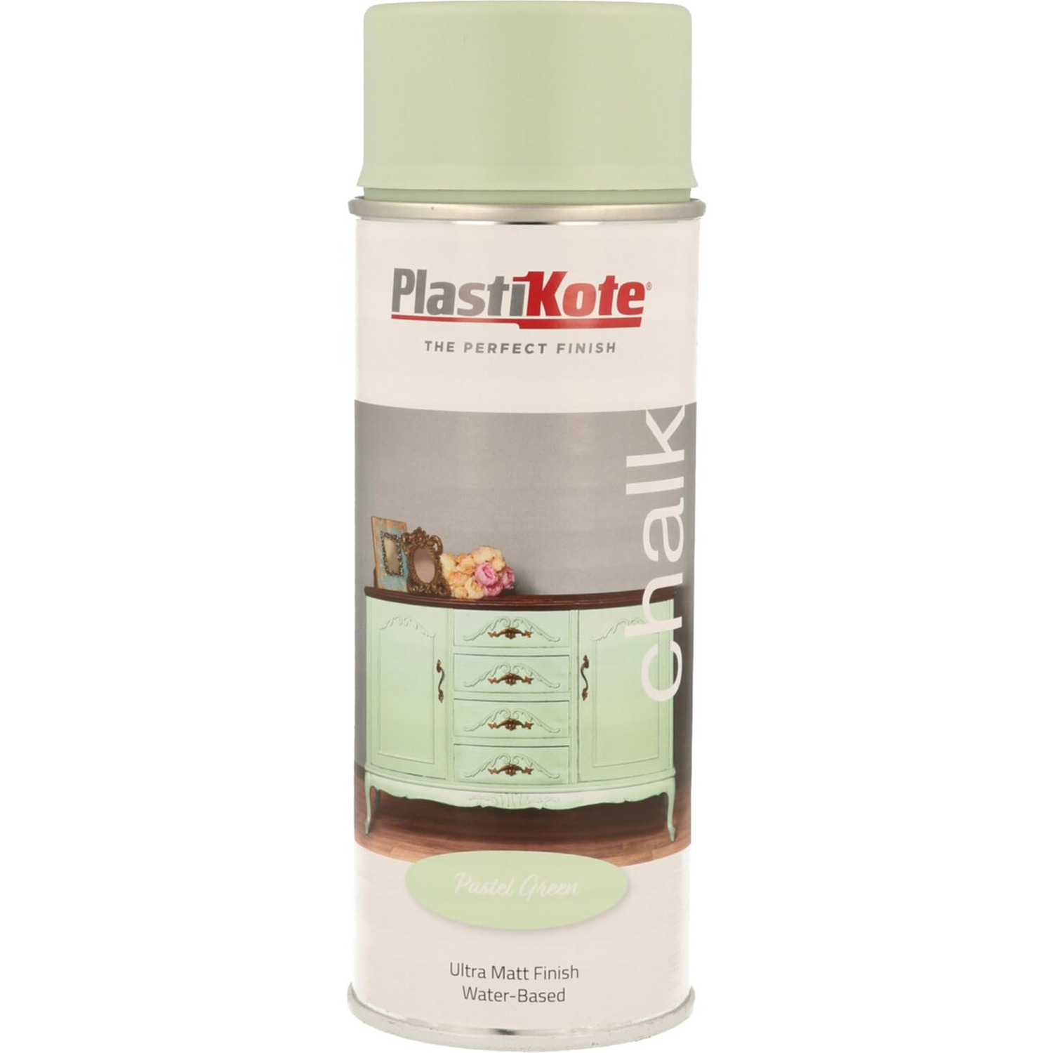 Plastikote Green Chalk Finish Spray Pastel 400Ml 027104 - Image 8