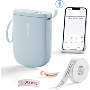 NIIMBOT D11_H 300dpi Bluetooth Label Printer with Label Roll A