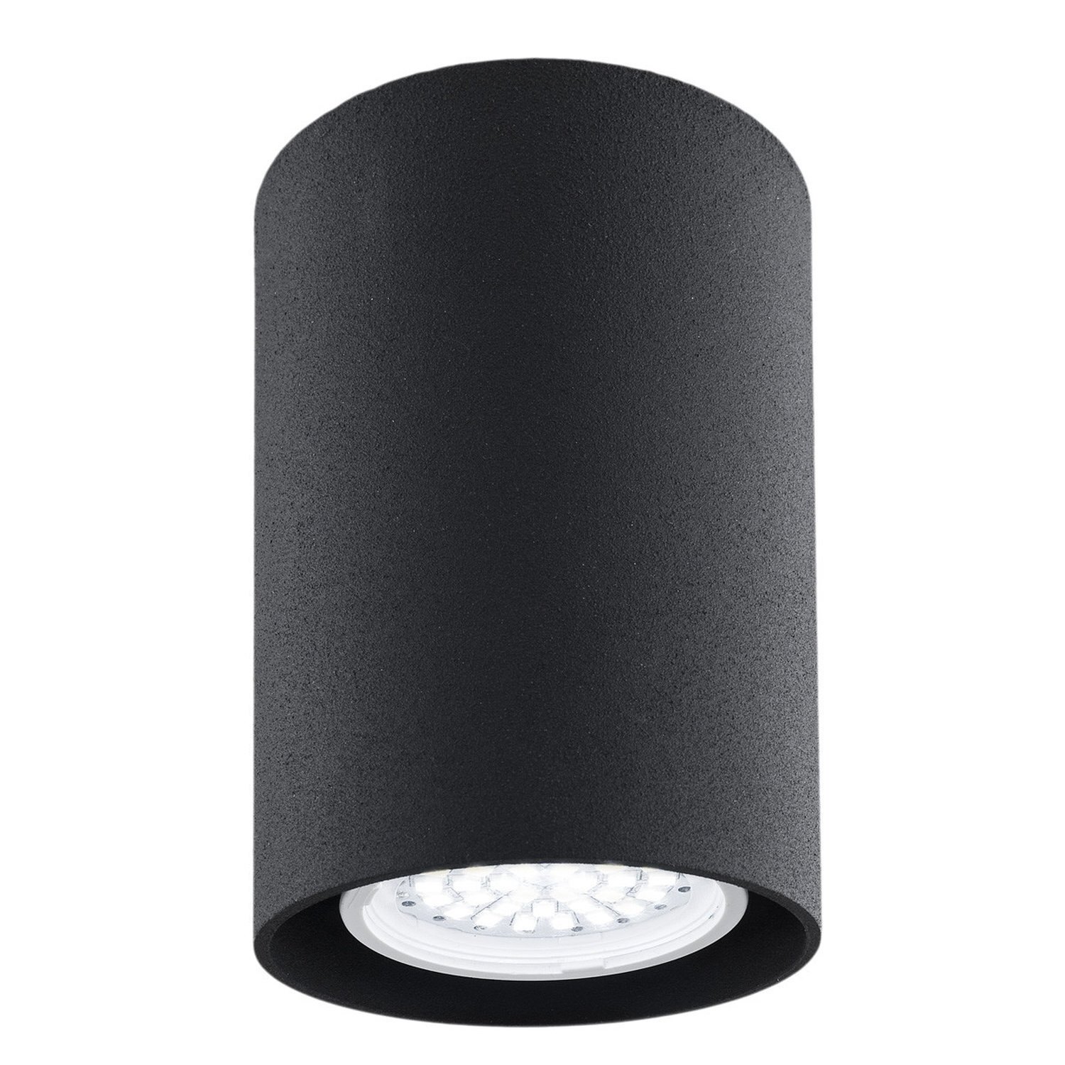 B&Q -  Luminosa Tyber2 Surface Mounted Downlight Black Structure - Image 2