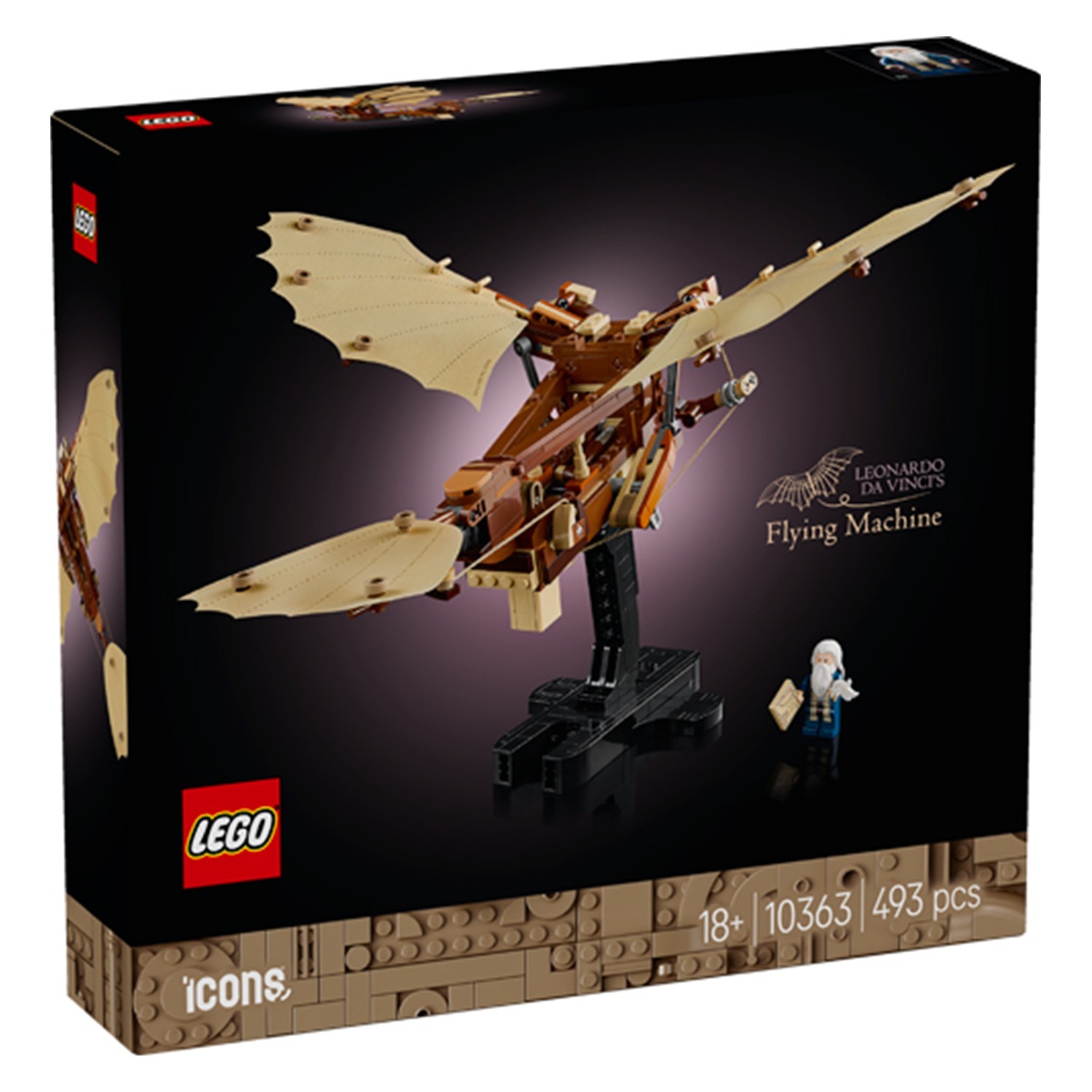 LEGO Icons 10363 Leonardo da Vinci's Flying Machine