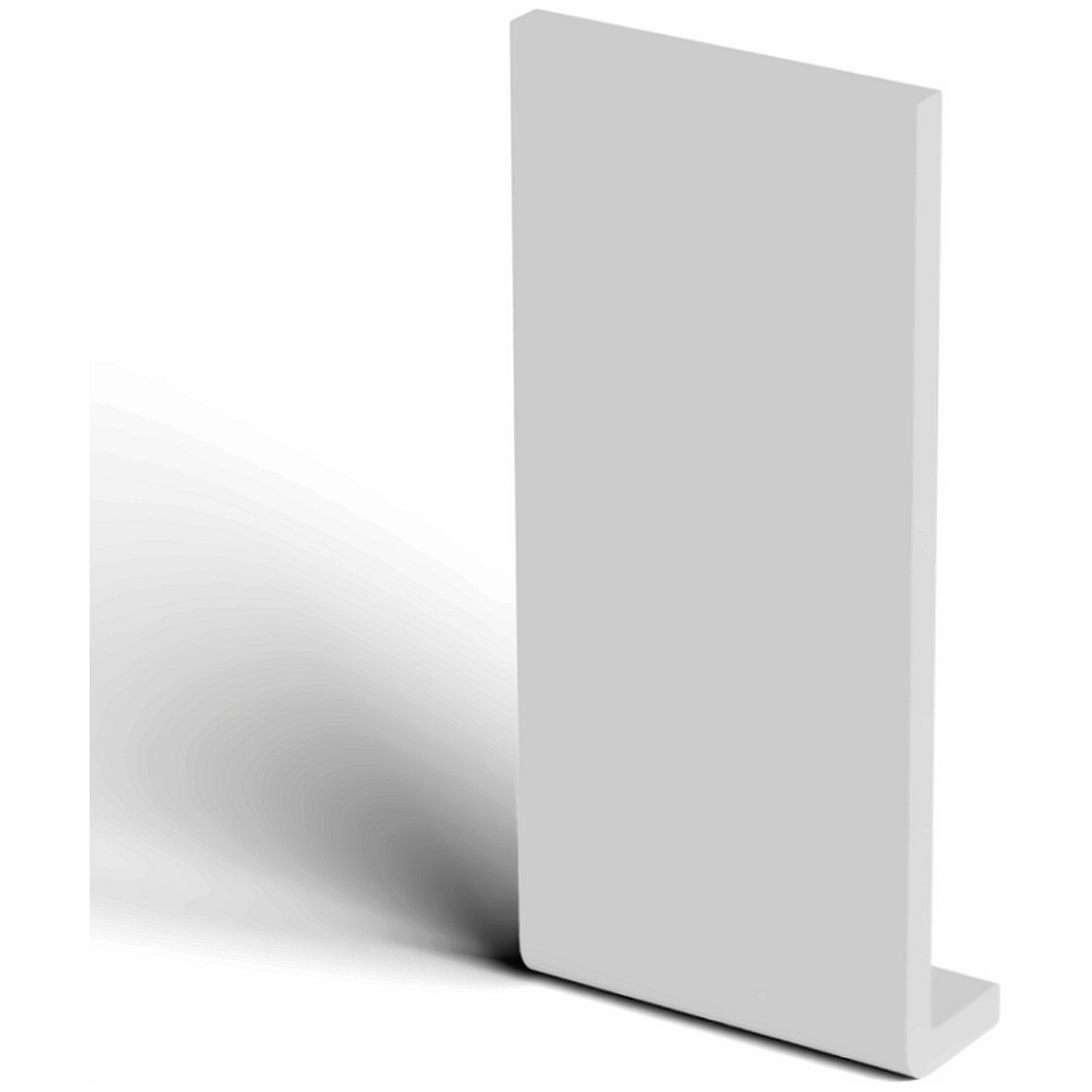 Pbsl Group 225Mm White Upvc Fascia Capping Board, 10Mm X 5M, Pack Of 2