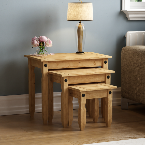 Corona Set of 3 Nesting Tables