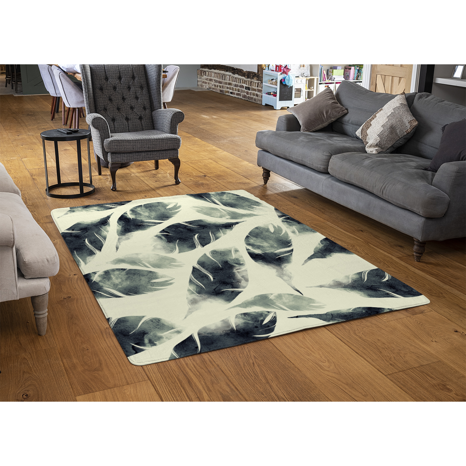 Feathers Fantastic Birds Rug