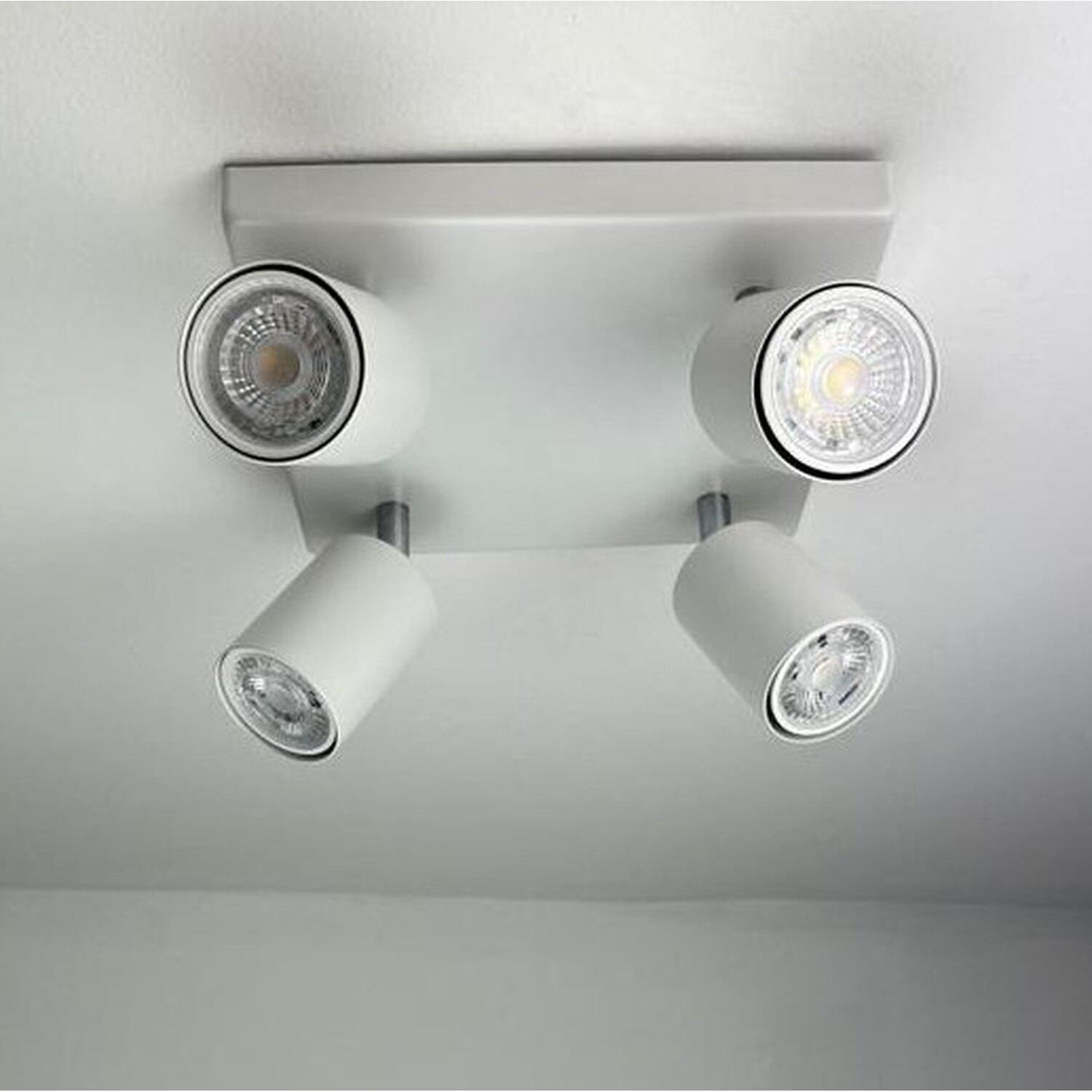 Cgc Jack Adjustable Ceiling Spotlight - White 21cm 13 5cm