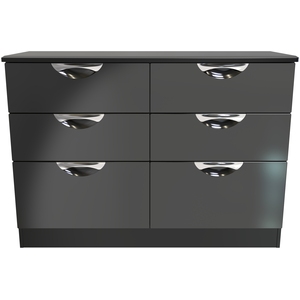 Camden Ready Assembled 6 Drawer Midi Chest