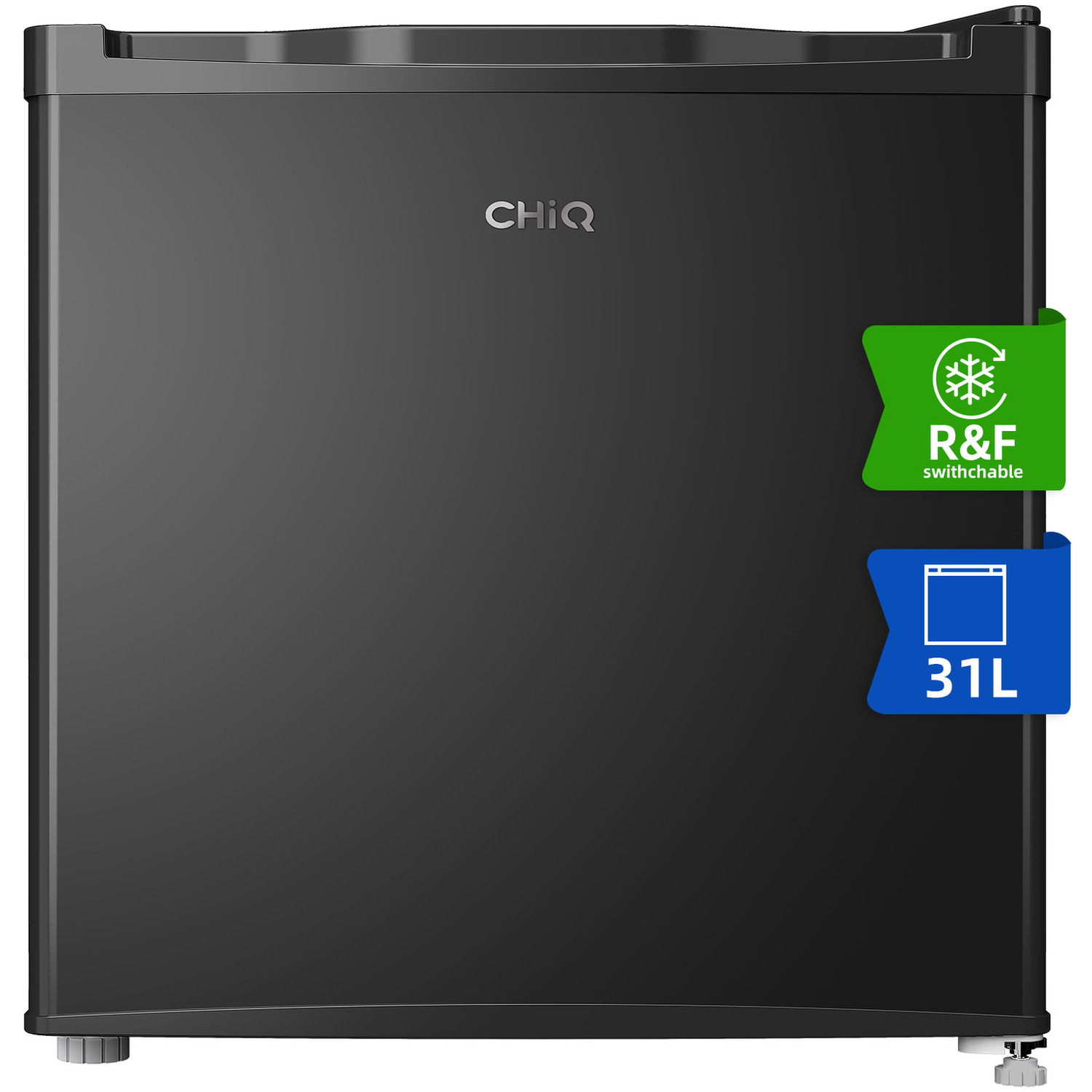 Image of CHiQ Freestanding Mini Fridge - Black / 31l