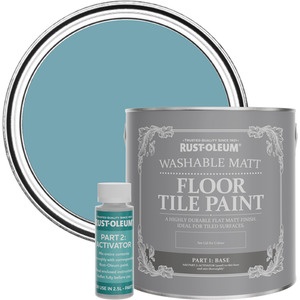 Rust-Oleum Washable Matt Floor Tile Paint - Belgrave 2.5L