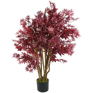 Artificial Red Maple Tree Natural Look