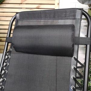 Black / 2 Multi Position Zero Gravity Garden Relaxer Chair shot 3839298