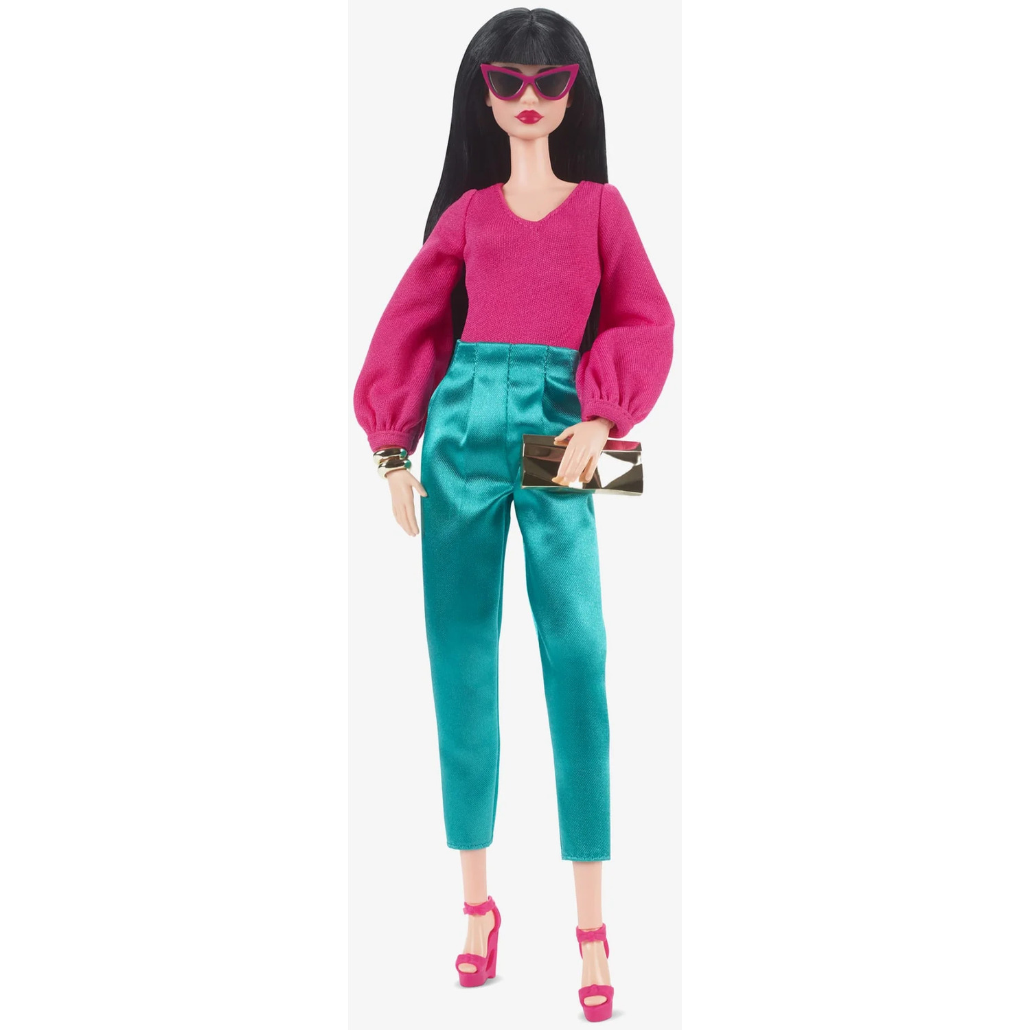 Image of Barbie Signature Looks Doll Exclusive With Mix-and-Match Fashions - Green