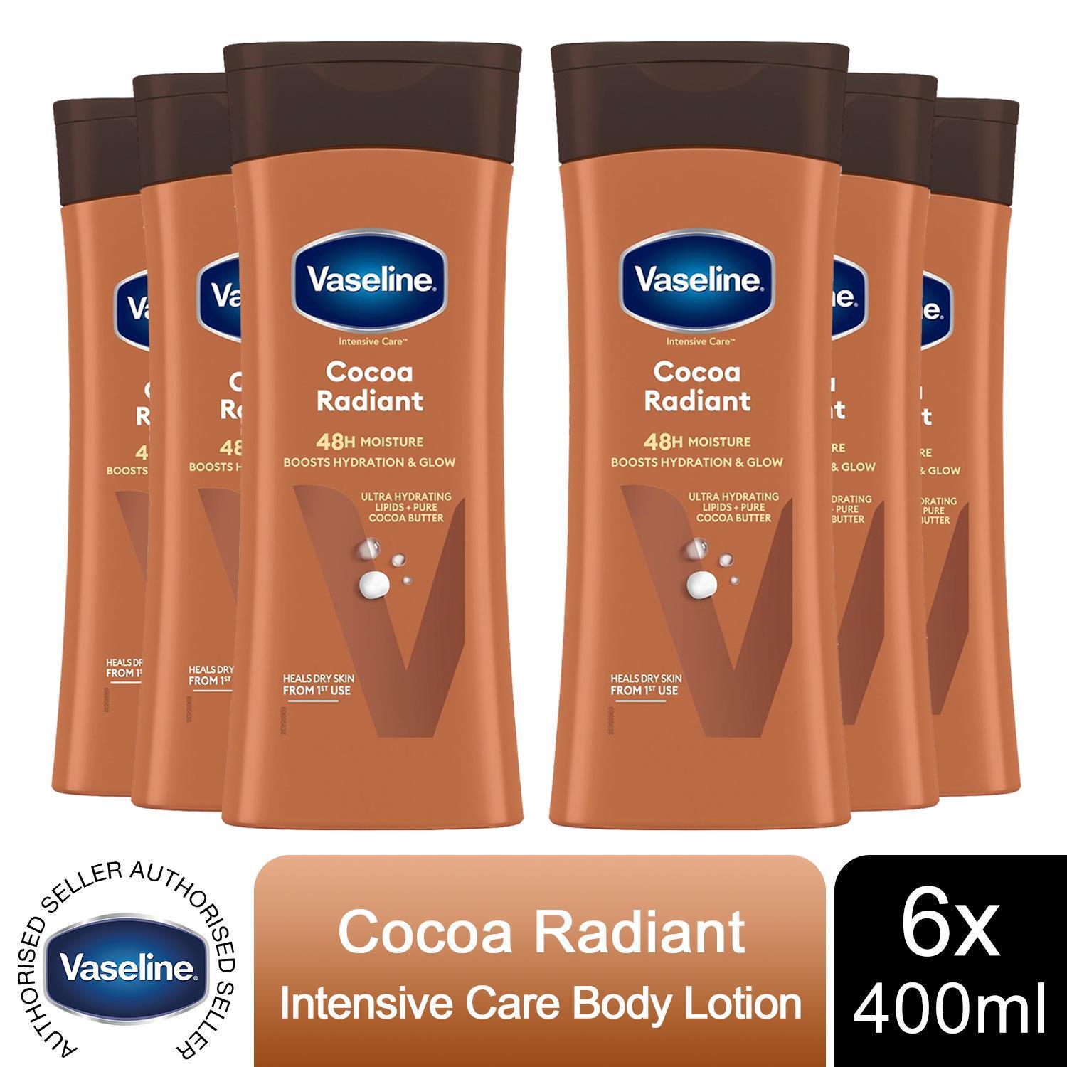 Vaseline Intensive Care Body Lotion Cocoa Radiant 400ml - Buy 6 / 6