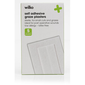 Pack of 5 Graze Plasters