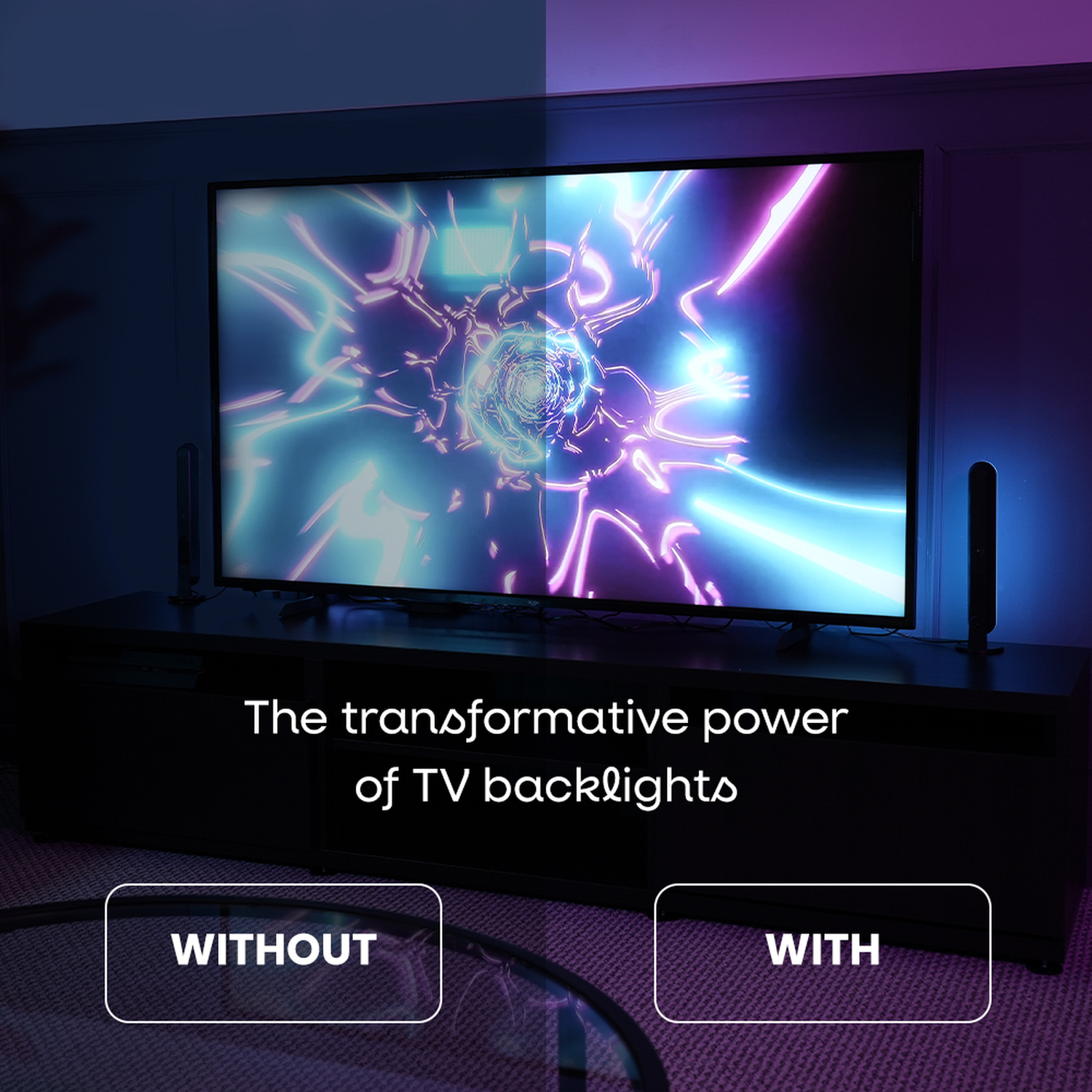 Smart RGBIC Light Bars TV Backlight Kit