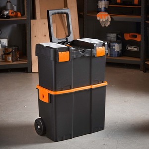 Large Toolbox with Wheels