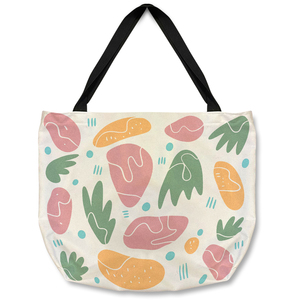 Abstract nature illustrations Designer Tote bag
