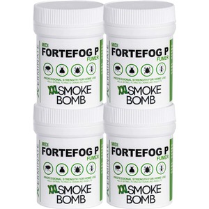 White / 4 / 40g Xterminate XXL Smoke Bomb Fogger Fumer for Bed Bugs shot 6456296