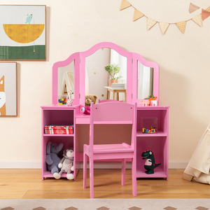 2-in-1 Princess Makeup Vanity Set