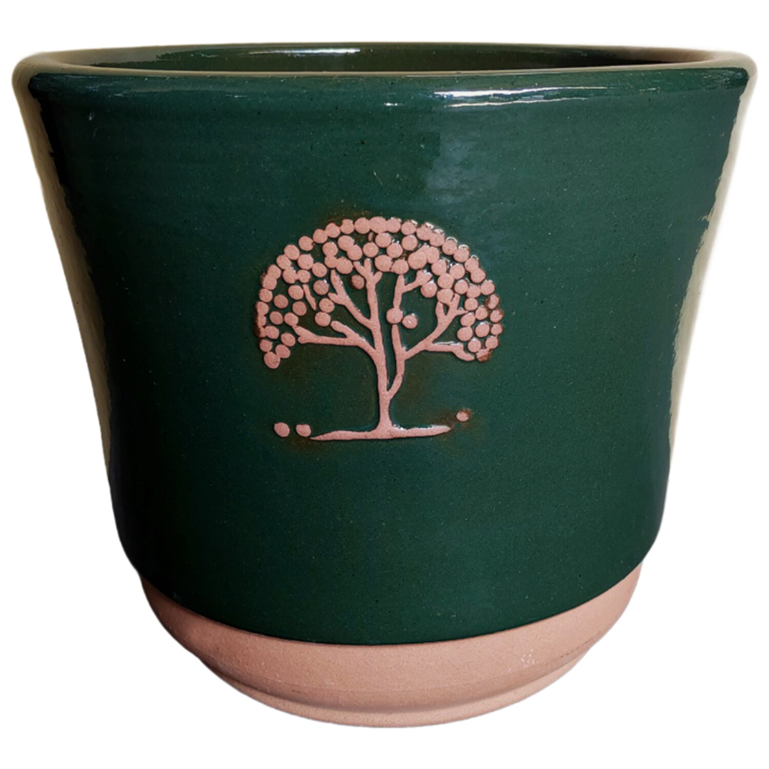 Glazed Tree Pot