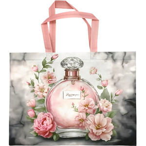 Floral Perfume Shopper Bag