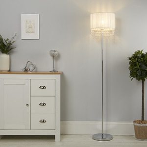Bellano Floor Lamp White