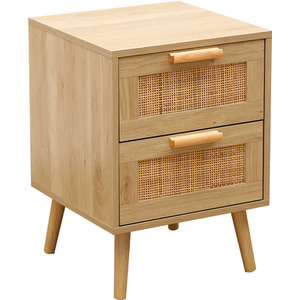 HMD Bedside Table with 2 Drawers